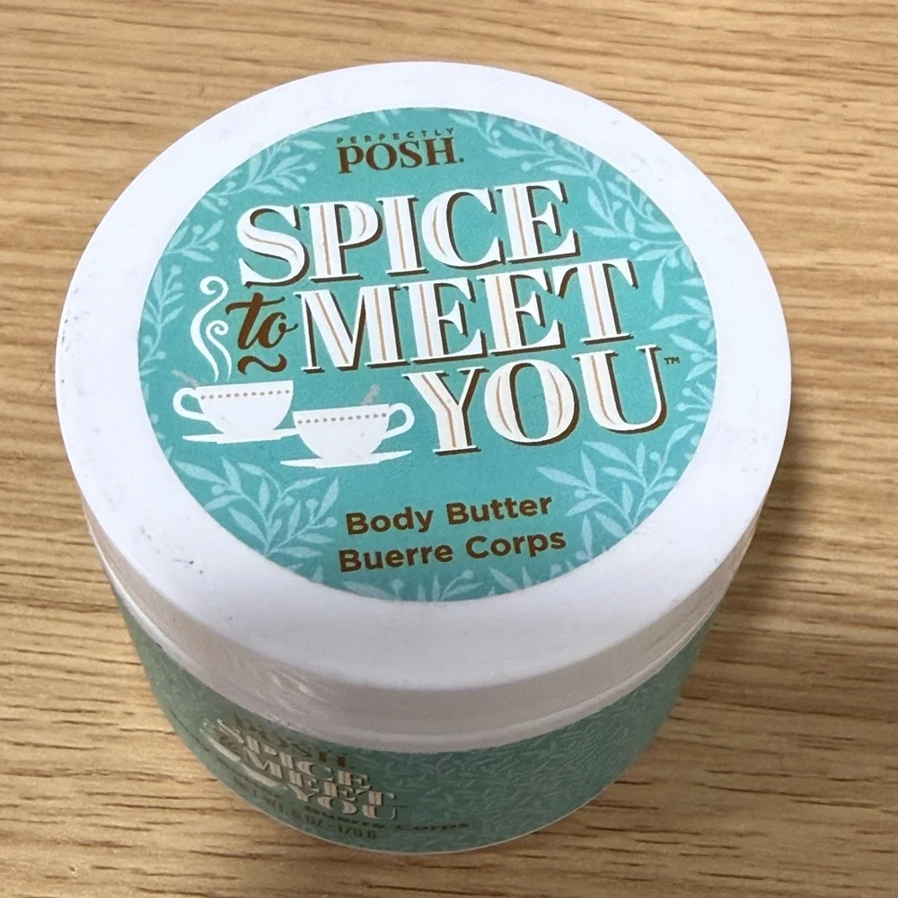 New Sealed Perfectly Posh Spice to Meet You Body Butter